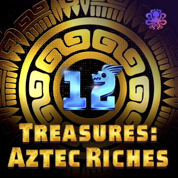 Octoplay : 12 Treasures: Aztec Riches - PLACEBET138