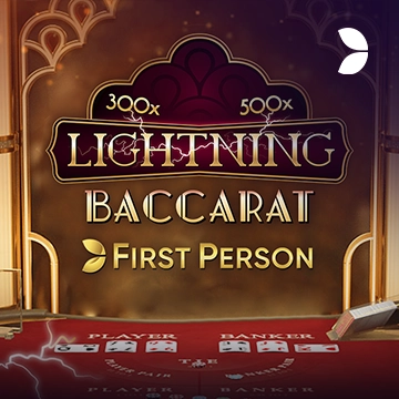 First Person Lightning Baccarat - PLACEBET138