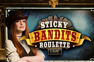 Sticky Bandits Roulette Live - PLACEBET138