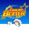 Tens or Better 5 Hand - PLACEBET138
